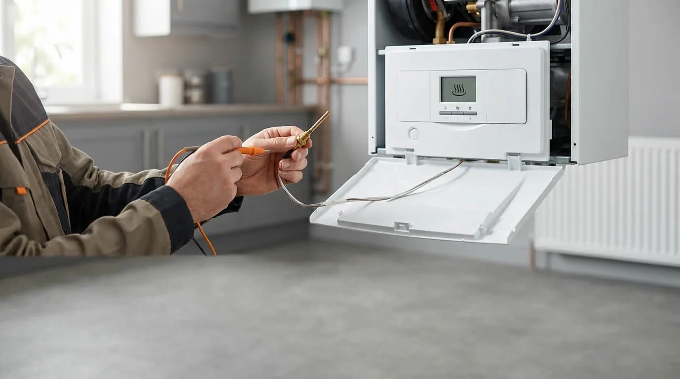 سنسور دما پکیج: راهنمای کامل تشخیص و تعمیر